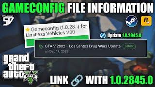 GTA V - HOW TO LINK GAMECONFIG FILE WITH YOUR UPDATE VERSION | SHIVAXD [ 2K23 ]