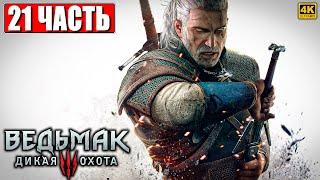 ПОЛНОЕ ПРОХОЖДЕНИЕ ВЕДЬМАК 3 RTX [4K]  Часть 21  The Witcher 3 Wild Hunt На Русском  На ПК