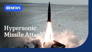 Russia targets Ukrainian defence facility with hypersonic missile | ABC NEWS