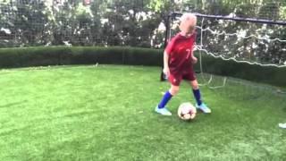 Ivan Zhuravlev. Soccer skills.