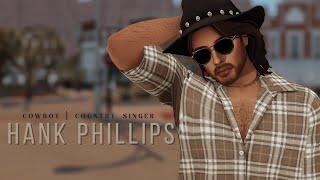 cowboy hank phillips  - the sims 4: horse ranch