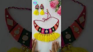 Garba Jewellery DIY #shorts #diy #jewellery #garba #navratri