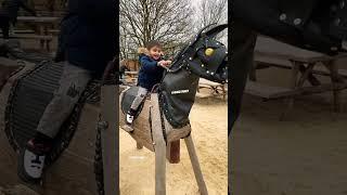 Amazing Horse Ride @hobbledown Hounslow #shorts #viralshorts #ytshorts #fyp #themepark