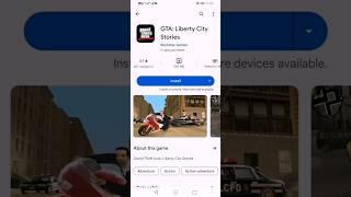 GTA Liberty City stories free available on the Play Store #gta