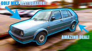 *BUYING AND TRYING TO RESTORE A 90S MK2 GOLF GL!*