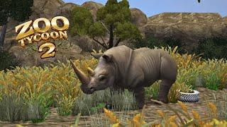 Zoo Tycoon 2 : White Rhinoceros Exhibit Speed Build