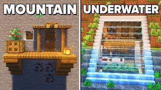 Minecraft: 3 SIMPLE Starter Houses!