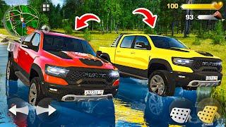 Тест Драйв Dodge RAM TRX по Бездорожью с БУЙВОЛСОНОМ  Райлюха в Радмир КРМП