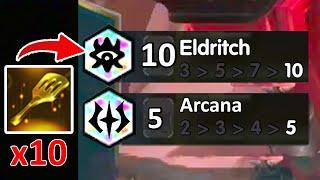 *World Record* 10 Eldritch + 5 Arcana + 10 Spatula Buff !??