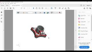 3D PDF File Viewer (Adobe Reader)