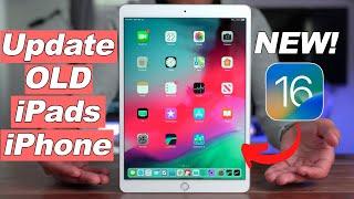 How to Install iOS 16 on Old iPad | Update iOS 16 Unsupported iPhone