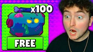 Opening FREE Dead Boxes in Brawl Stars!