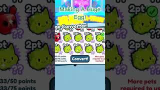 Making A Huge Egg! #shorts #roblox #gaming