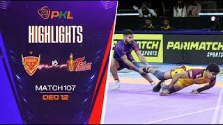 Match Highlights: Dabang Delhi KC vs Telugu Titans | December 12 | PKL Season 11