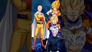 Saitama Active God Mode Goku, Vegeta And Garou Against #shorts #Saitama #Goku #vegeta #garou #marvel