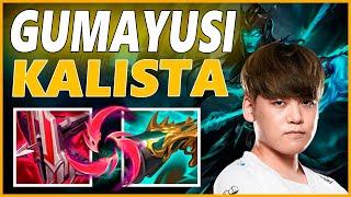 GUMAYUSI KALISTA ADC GAMEPLAYSEASON 12 LEAGUE OF LEGENDS