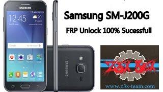 Samsung J2 SM-J200G FRP Unlock || Z3X Samsung Tool PRO v27.7 || Tested