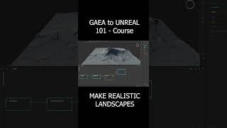 101 Course - Gaea to Unreal Engine #unrealengine5 #unrealengine #tutorial #environmentart #ue4