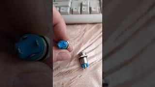 Кнопка без фиксации с подсветкой Rexant 06-0342-A