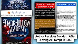 Author Called Out After Leaving AI Prompts In Book
