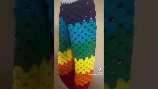 #crochet #yarnlove #crochetyarn #yarnaddiction #crochettube #yarn #yarntube #rainbows