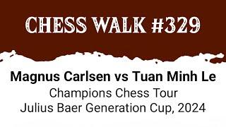 Magnus Carlsen vs Tuan Minh Le • Champions Chess Tour | Julius Baer Generation Cup, 2024