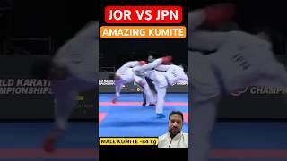 BEST KARATE KUMITE TECHNIQUES | WKF KARATE KUMITE | KARATE TECHNIQUES  | #shorts  #karate #sports