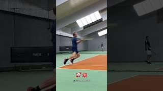 Sydney Zickery's forehand is brutal.   @CollegeTennisZick  #tennis