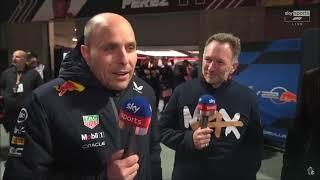 Christian Horner Reacts to 4th Championship for Max - Post Race Interview - Las Vegas GP 2024 #f1