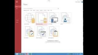 Създаване на База данни на  MS access 2013