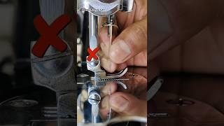 How to set needle in sewing machine #sewingparts #sewingtipsandtricks #sewingmachine