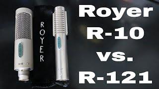 Royer R-10 vs R-121 Quick Comparison Demo Video by Shawn Tubbs