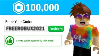 ENTERING THIS *SECRET* PROMO CODE GIVES FREE ROBUX!? (100,000 ROBUX) MAY 2021