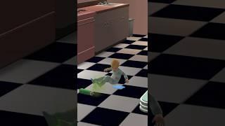 He shouldn’t have drink it| The Sims 2 #shorts #thesims2 #thesims #toddlers #sims4 #gaming