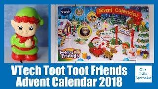 VTech Toot Toot Friends Advent Calendar 2018 REVIEW Unboxing The Contents