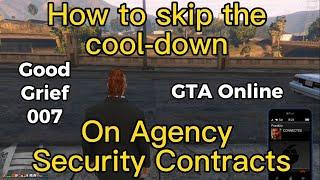 How to skip the Agency security contract timer on GTA Online