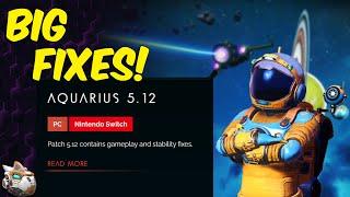 New Patch Out Now! No Man's Sky Aquarius 5.12