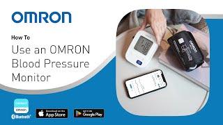 How to use an Omron Blood Pressure Monitor