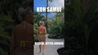 Koh Samui | Elephants, Capybaras & a Monk in Ray Bans #shorts
