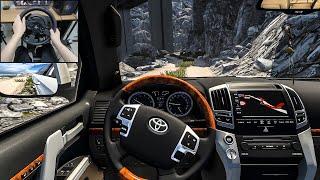 Toyota Land Cruiser 200 2012 Off Road - Euro Truck Simulator 2 [Steering Wheel Gameplay]