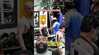 ANATOLY Use 32kg Mop in a GYM  #gym #prank#shorts #anatoly #fitness #fyp #foryoupage#trending