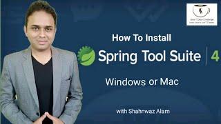 How to install Spring tool suite STS 4 on windows or mac