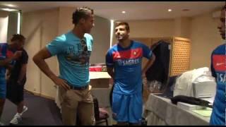 Cristiano Ronaldo with Portugal @ HOTEL [HD] part 1/2