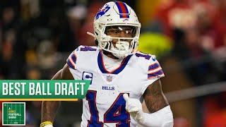Fantasy Football Best Ball Draft: Pat Kerrane, Kyle Dvorchak face off | A Good Football Show