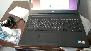 Dell Inspiron 3552 unboxing