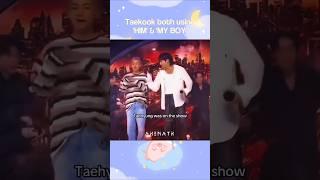 taekook both saying 'HIM' & 'MY BOY' in song lyrics #tk #taekookshorts #shorts #vkook