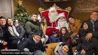 Así es el bosc màgic del Pare Noel circuito navideño con papa noel Cercs de Barcelona