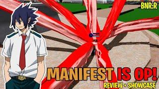 MANIFEST IS RELEASED AND IT IS OP! (Manifest Review + Showcase) | Boku No Roblox Remastered