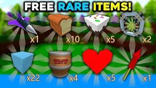 How to get FREE RARE ITEMS!! (Tutorial) | Build a boat for Treasure ROBLOX