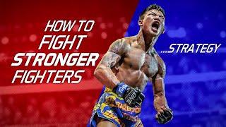 How To Fight Stronger Muay Thai Fighters – Strategy